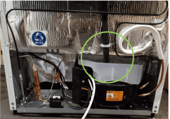 why my fridge is leaking water?