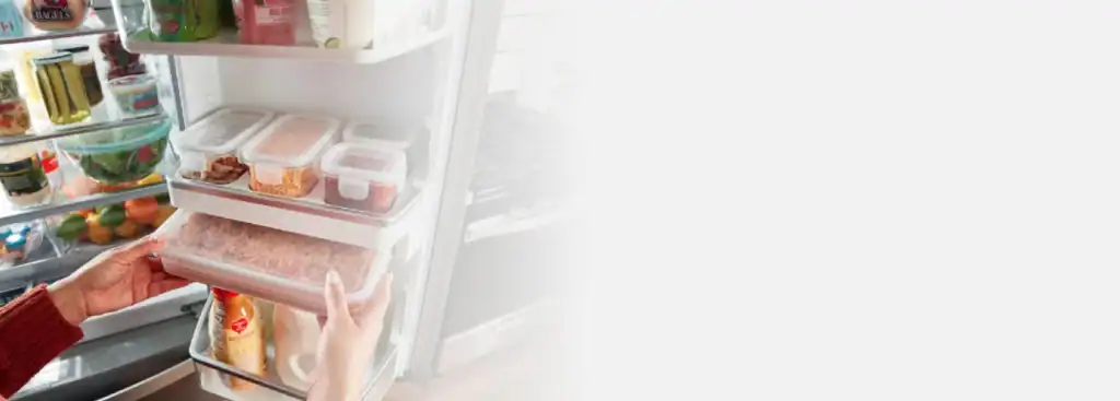 single door fridge size