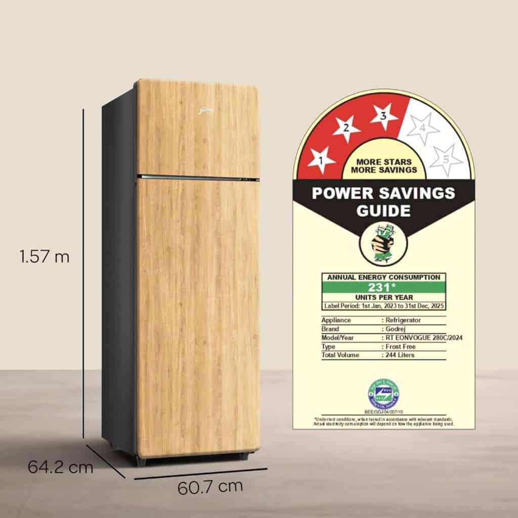 latest double door fridge