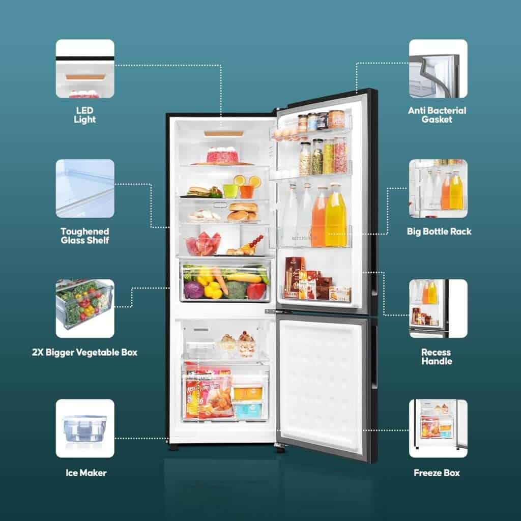 latest double door fridge