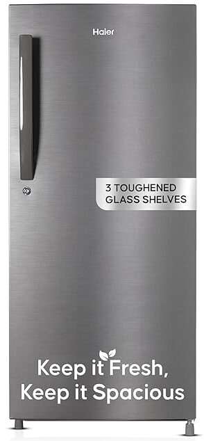 single door fridge