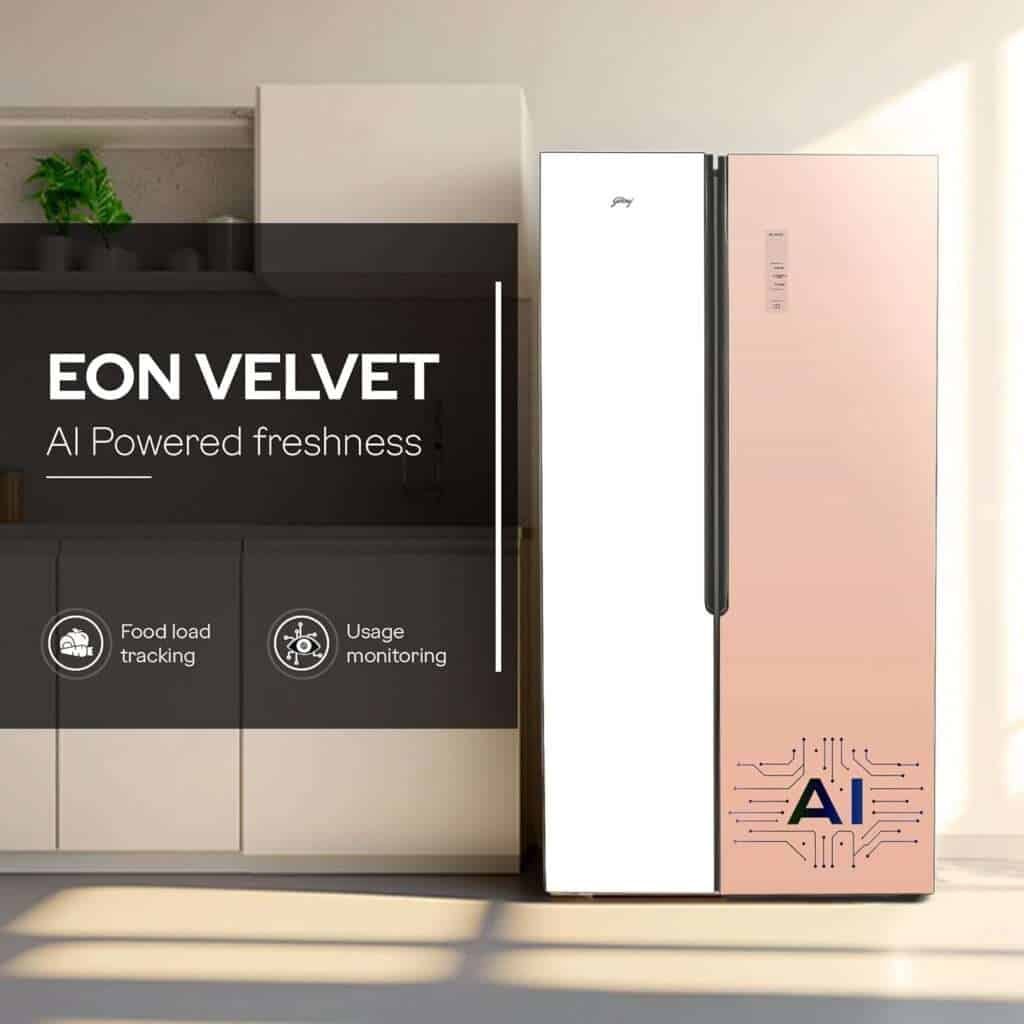 3 star side by side refrigerator