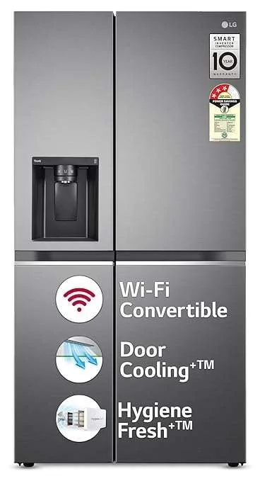 side by side refrigerator