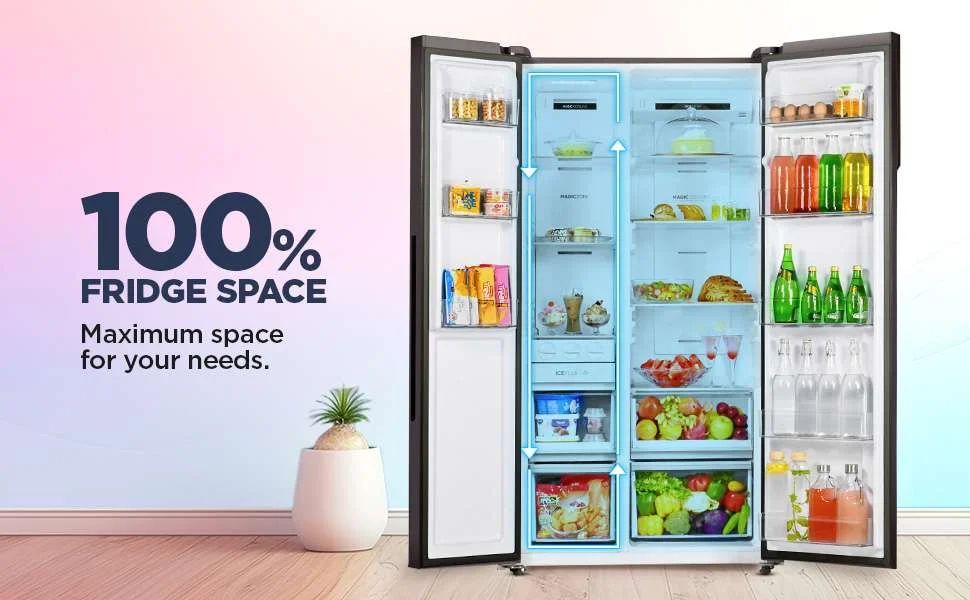 5 star side by side refrigerator
