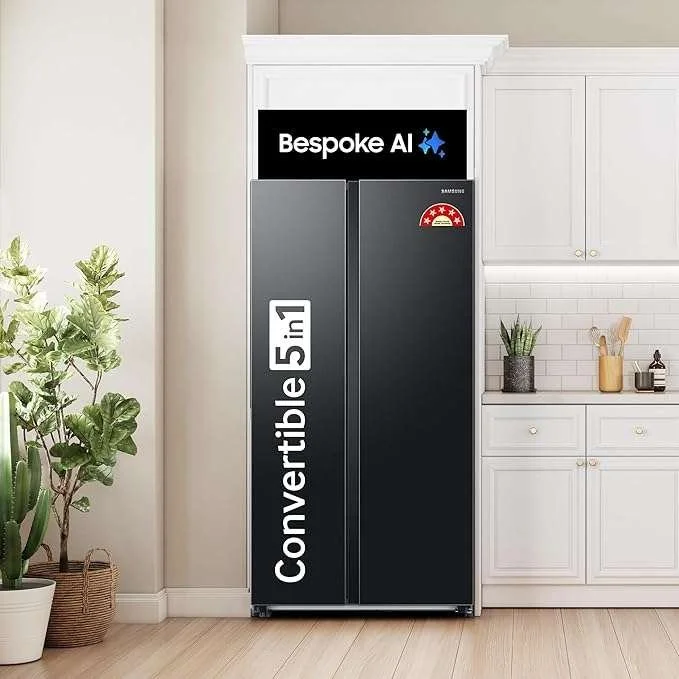 Smart side by side refrigerator